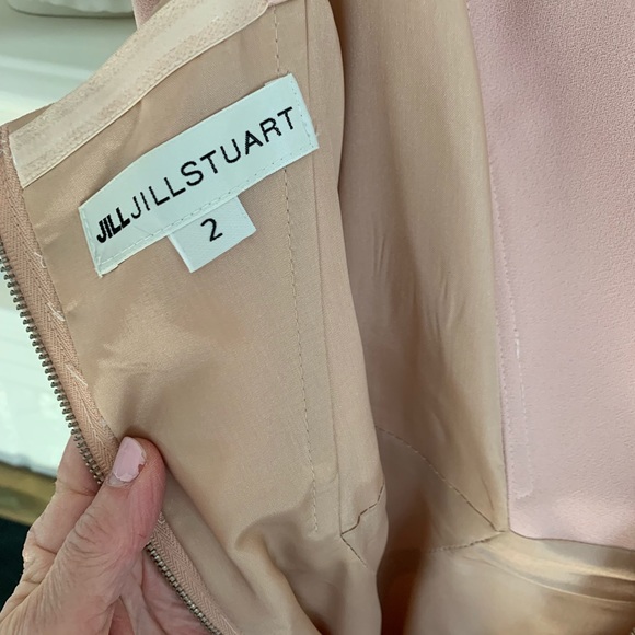 Beautiful Jill Stuart Blush Cocktail Dress - Picture 2 of 5